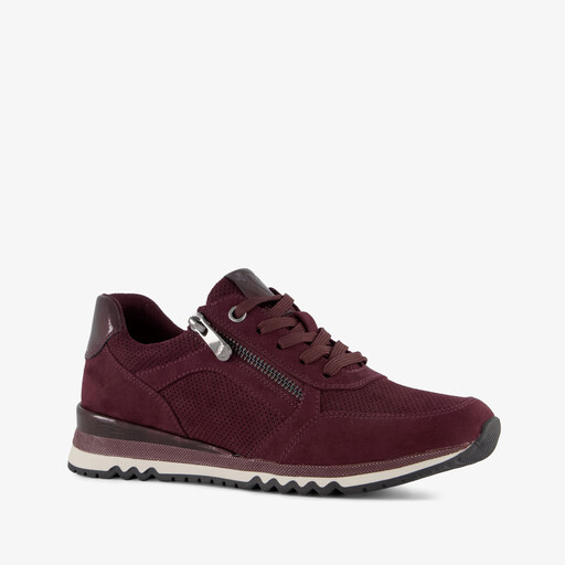 Dames sneakers bordeaux