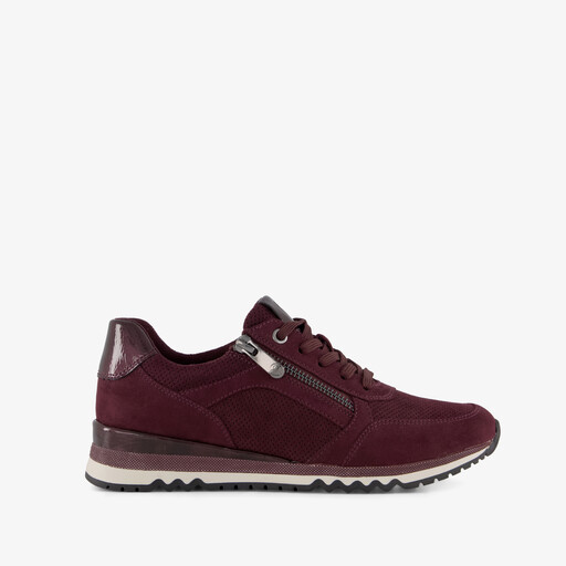Dames sneakers bordeaux