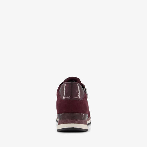 Dames sneakers bordeaux
