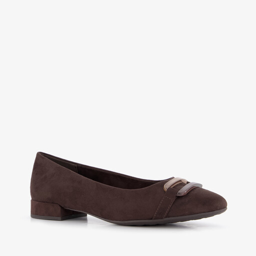 Dames ballerina bruin