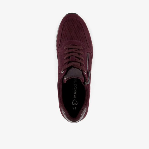 Dames sneakers bordeaux