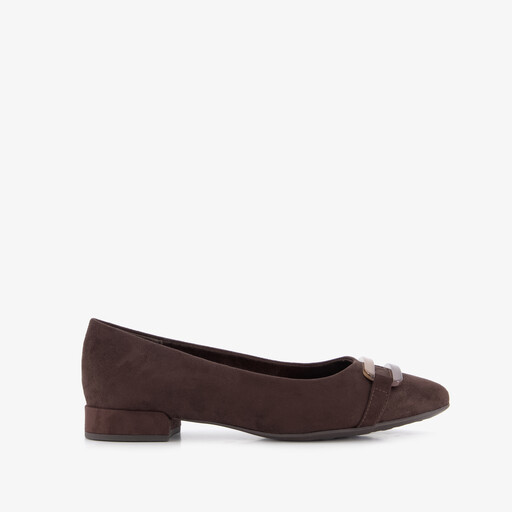 Dames ballerina bruin