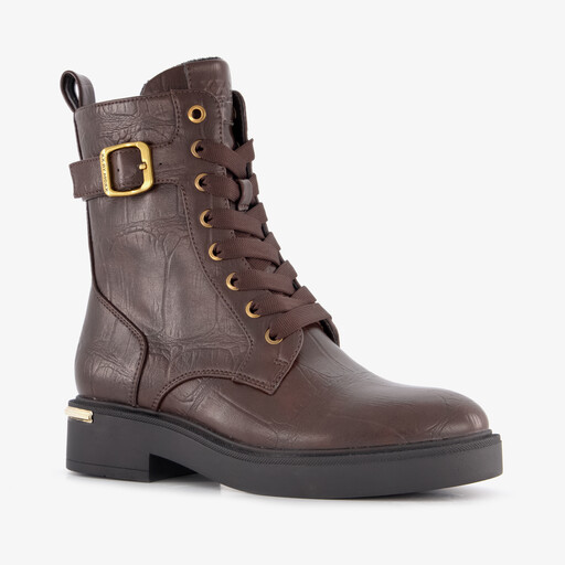 XX bij dames veterboots bruin