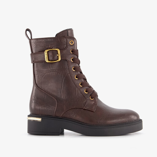 XX bij dames veterboots bruin