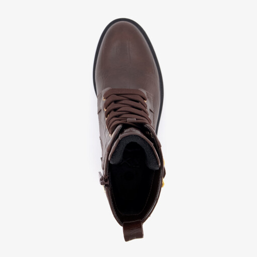 XX bij dames veterboots bruin