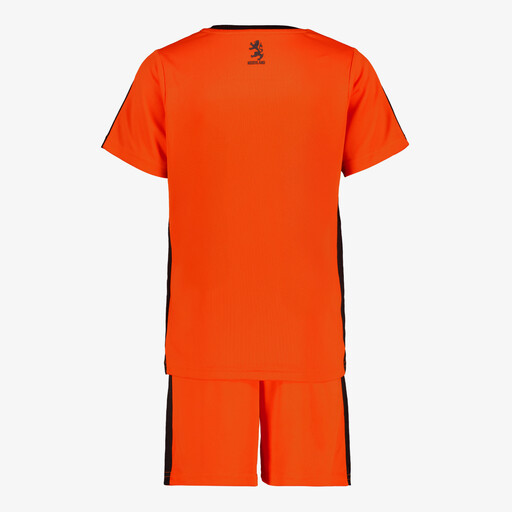 Tweedelig kinder sport set oranje zwart