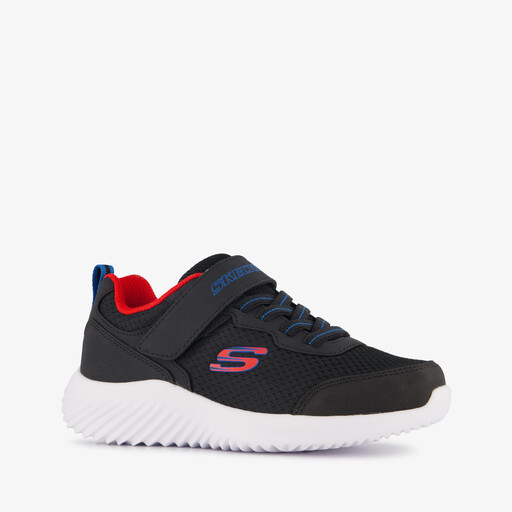Bounder kinder sneakers zwart rood