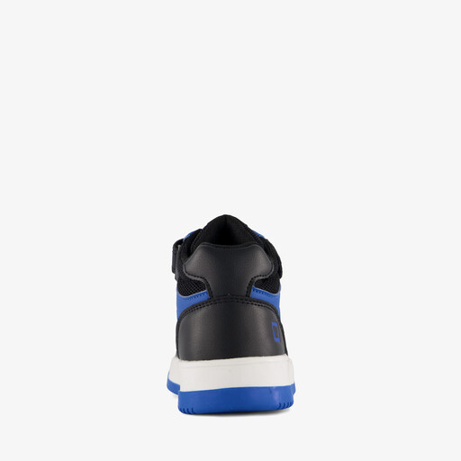 Hoge jongens sneaker blauw zwart