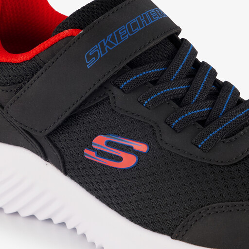 Bounder kinder sneakers zwart rood