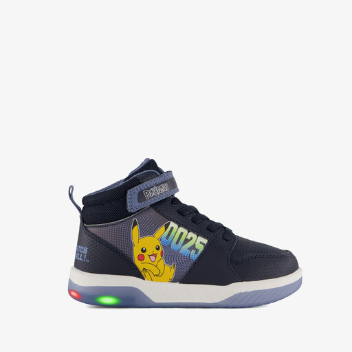 Jongens hoge sneakers blauw