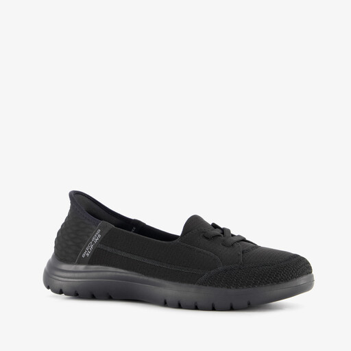 Slip-ins: On The Go Flex dames instappers zwart