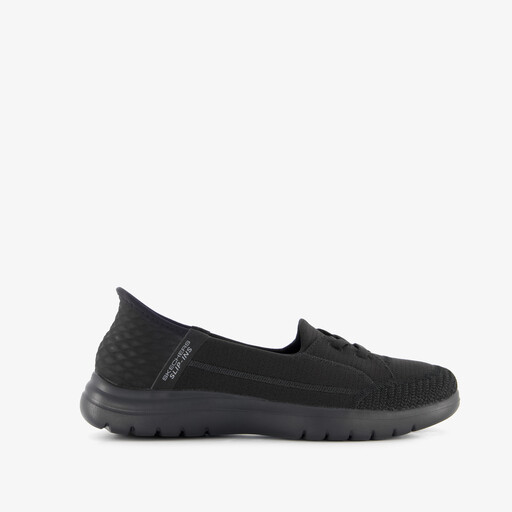 Slip-ins: On The Go Flex dames instappers zwart