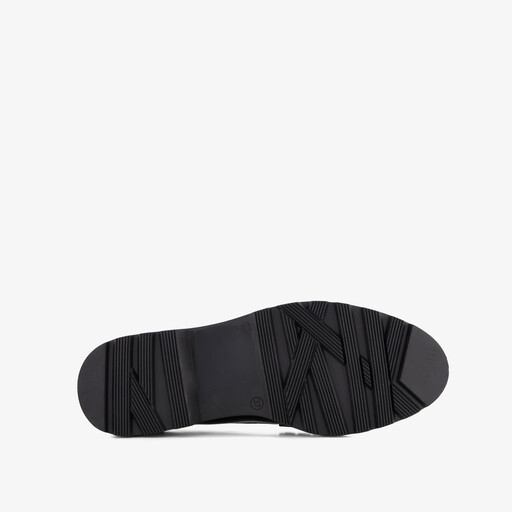 Dames lak loafers bruin