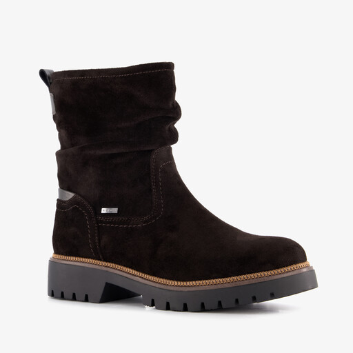 XX By gevoerde dames boots donkerbruin