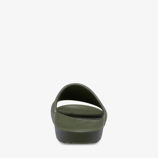 Slide Army Green heren badslippers groen