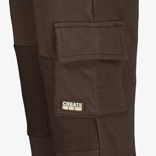 Jongens cargo jogginbroek bruin