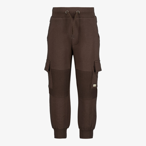 Jongens cargo jogginbroek bruin