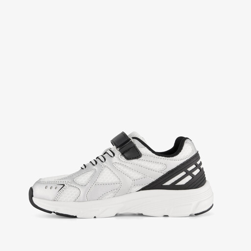 Kinder sneakers wit grijs