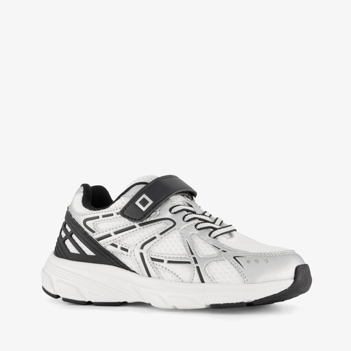 Kinder sneakers wit grijs
