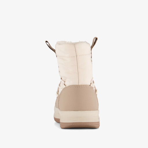 Gevoerde meisjes boots beige