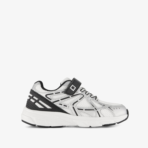 Kinder sneakers wit grijs