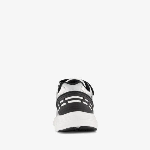 Kinder sneakers wit grijs