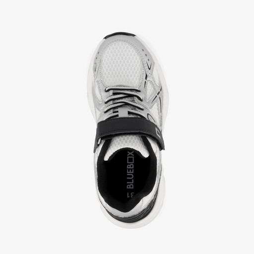 Kinder sneakers wit grijs