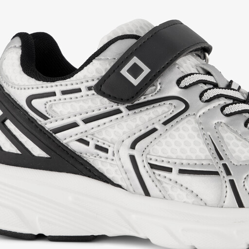 Kinder sneakers wit grijs