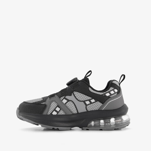Bleu Box jongens sneakers met airzool zwart grijs