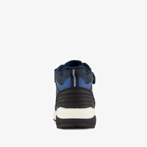 Hoge gevoerde jongens sneakers donkerblauw