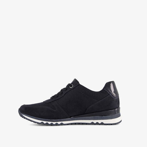Dames sneakers met glitters donkerblauw