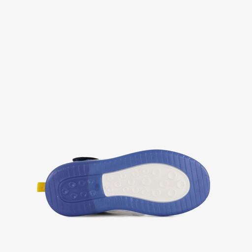 Hoge jongens sneakers met opdruk blauw