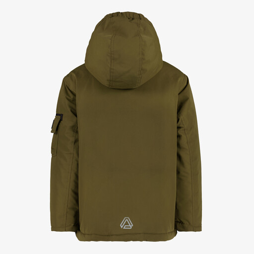 Jongens winterjas groen