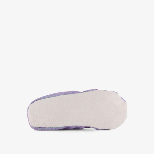 Balletschoenen paars met glitters
