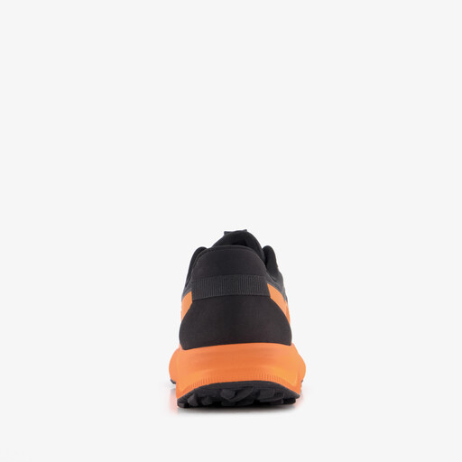 Jongens sneakers zwart oranje