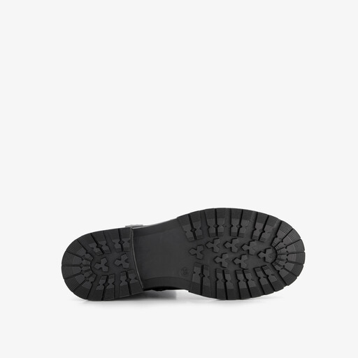 Hoge meisjes biker boots zwart