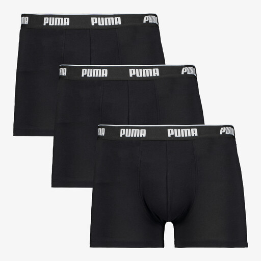 Heren boxershorts zwart 3-pack