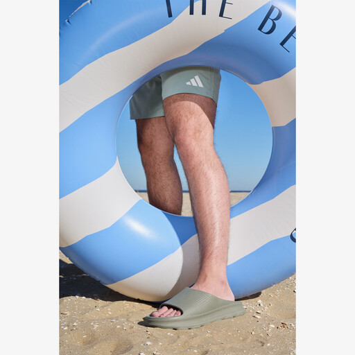 Heren badslippers donkergroen