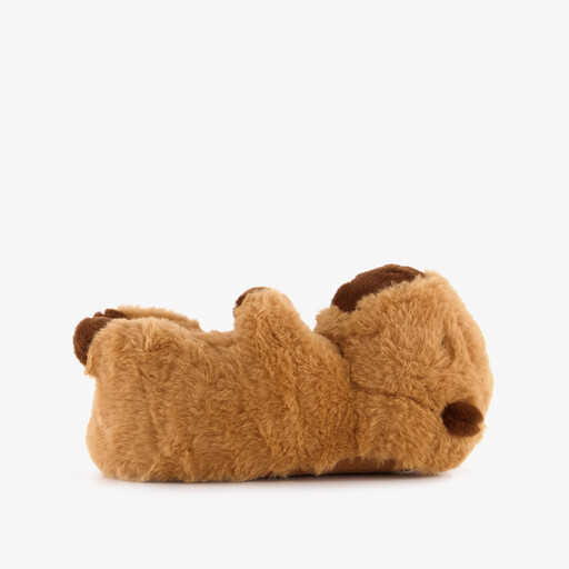 Kinder pantoffels capibara bruin