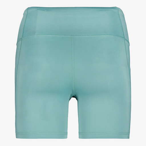 Train All Day Essentials dames sportshort blauwgroen