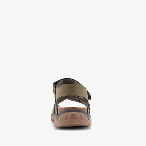 Leren jongens sandalen groen