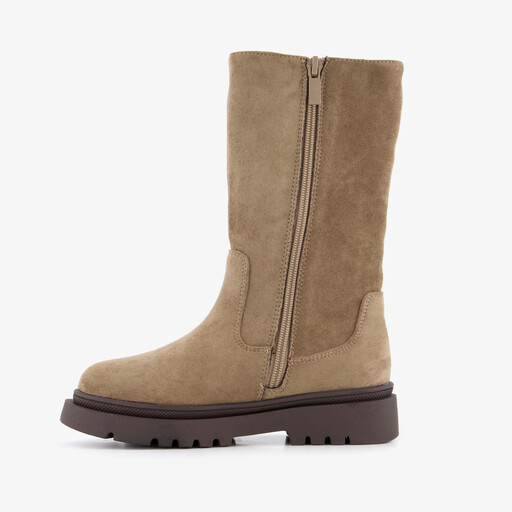 Meisjes laarzen taupe