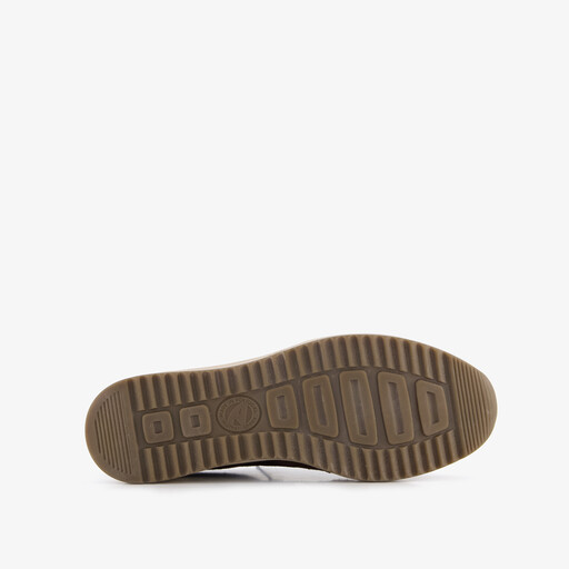 Suede dames sneakers bruin