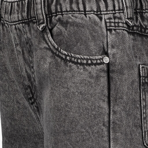 TwoDay cargo meisjes jeans grijs