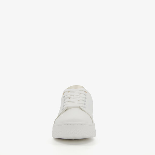 Dames sneakers wit goud