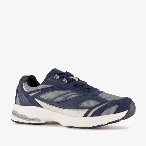 Heren sneakers donkerblauw