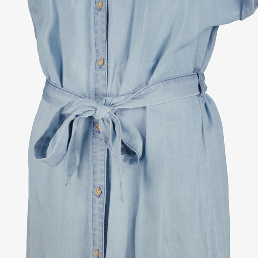 Denim dames jurk lichtblauw