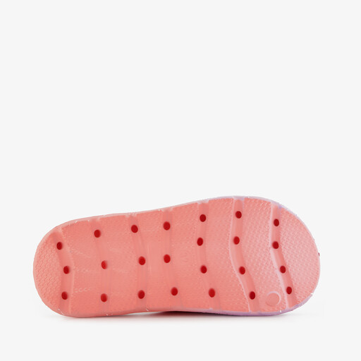 Kinder badslippers ombre roze paars