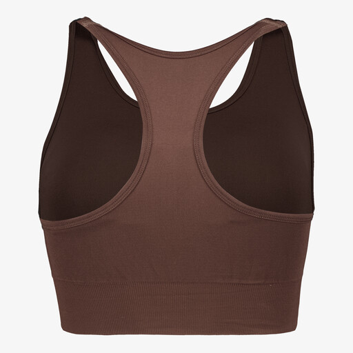 Seamless dames sport BH bruin