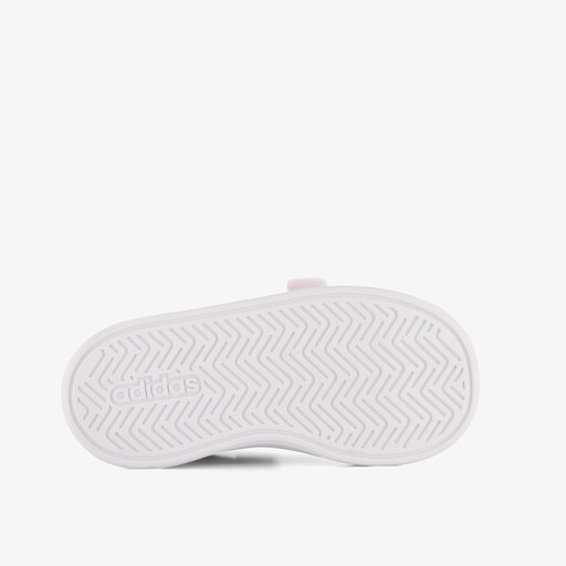 Grand Court 3.0 meisjes sneakers wit roze